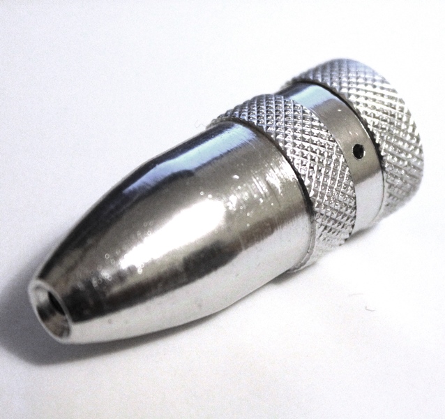 Posh Dispenser bullet in Silver color - Click Image to Close