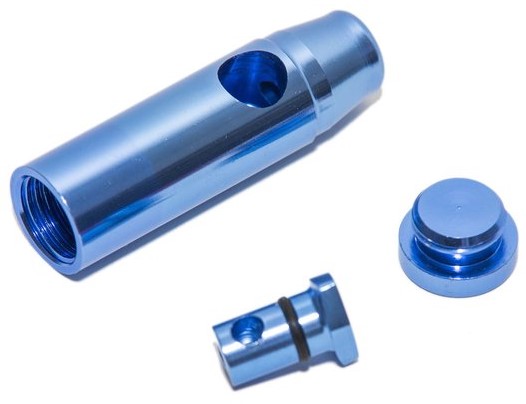 Metal Leakproof Bottle Portable Pepper Shaker Spice Dispenser - Blue Bullet