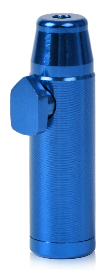 Metal Leakproof Bottle Portable Pepper Shaker Spice Dispenser - Blue Bullet