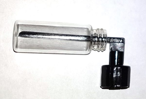 Glass Vial with Foldable Spoon