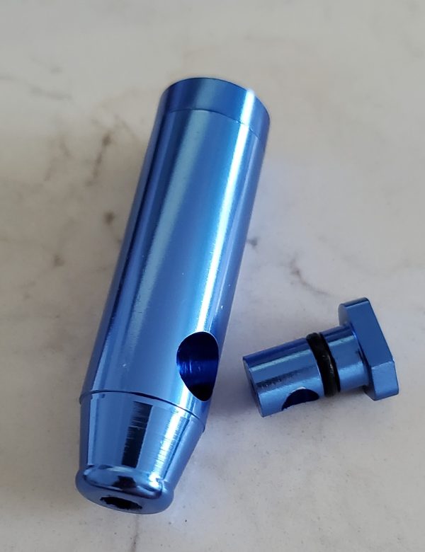 Metal Leakproof Bottle Portable Pepper Shaker Spice Dispenser - Blue Bullet