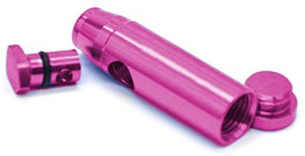 Metal Leakproof Bottle Portable Pepper Shaker Spice Dispenser - Pink Bullet