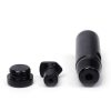 Metal Ieakproof Bottle Portable Pepper Shaker Spice Dispenser - Black Bullet
