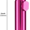 Metal Leakproof Bottle Portable Pepper Shaker Spice Dispenser - Pink Bullet