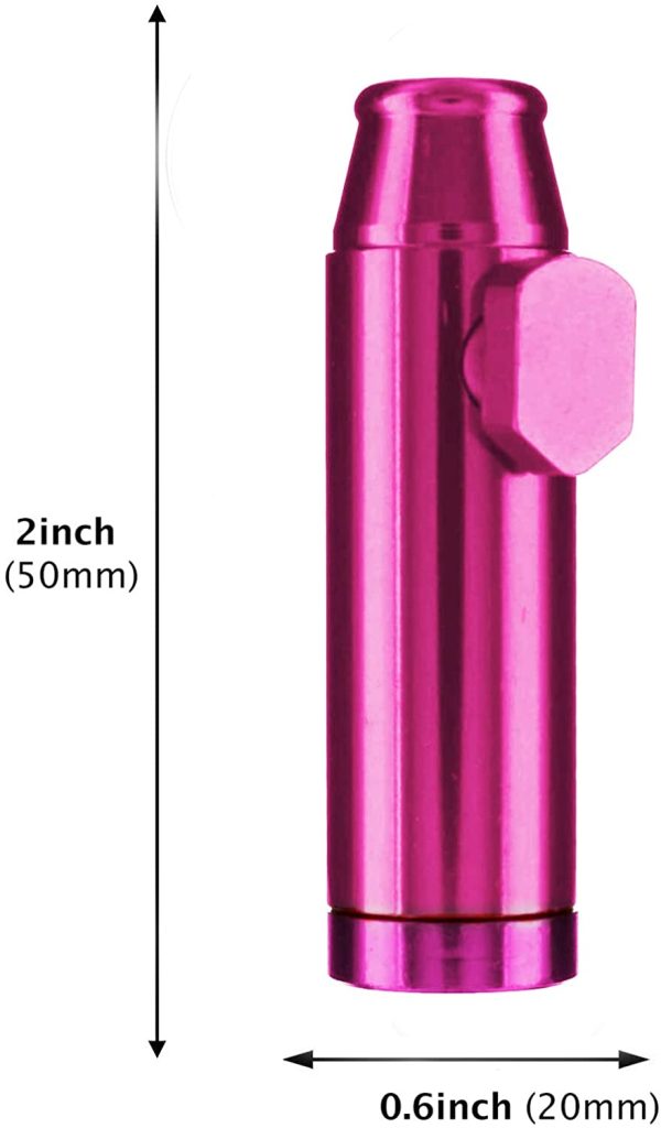 Metal Leakproof Bottle Portable Pepper Shaker Spice Dispenser - Pink Bullet