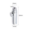 Metal Leakproof Bottle Portable Pepper Shaker Spice Dispenser - Silver Bullet