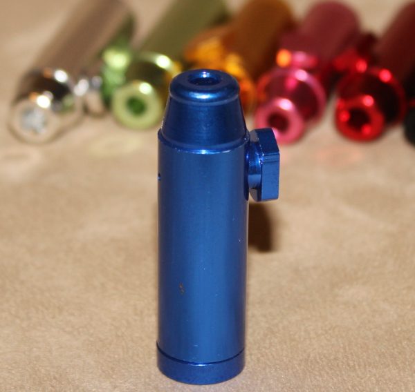 Metal Leakproof Bottle Portable Pepper Shaker Spice Dispenser - Blue Bullet