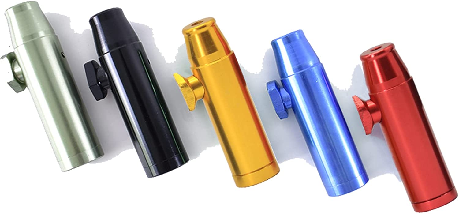 Metal Ieakproof Bottle Portable Pepper Shaker Spice Dispenser - Black Bullet