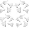 Mini Funnel Small 20-Pack for Lab Bottles, Sand Art, Perfume, Spice, Powder, Essential Oil, Recreational, Kitchen Food Grade Plastic